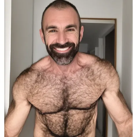 Hairy Male SDXL