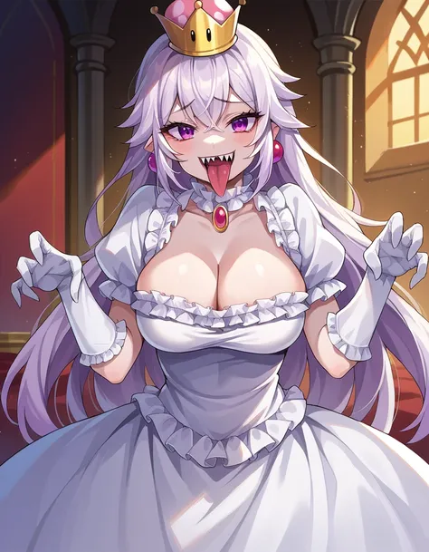 Princess King Boo / Princess Boo / PeachyBoo / Booette / Boosette - Super Mario Bros