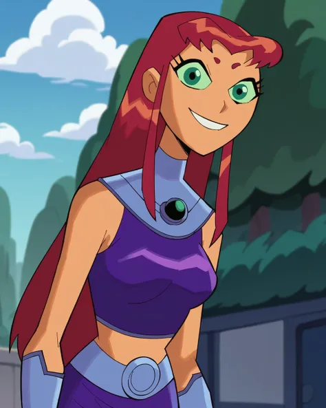 Starfire - Teen Titans (Character) [PonyDiffusionXL]