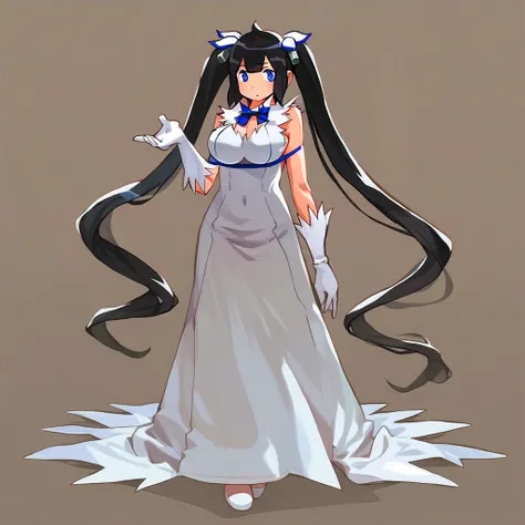 source_anime, rating_safe, female, hestia (danmachi), full length portrait, anatomically correct, big breasts,<lora:Pony_QualityV4.0:1.1>