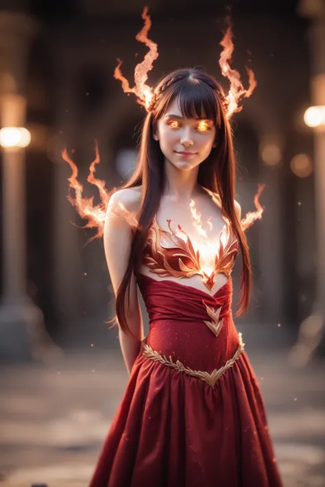 Fire Girl & Fire Aura [Pony XL]