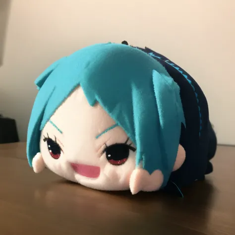 haunted bean plushie, hatsune miku <lora:Haunted Bean Plushie LoRA Anzhc sd15:1>