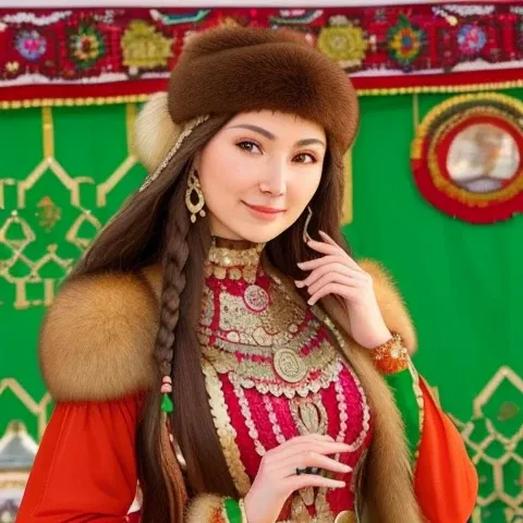 Bashkir national women's costume
