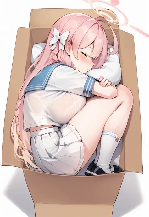 [PONYXL] - encasement, fetal position, in container