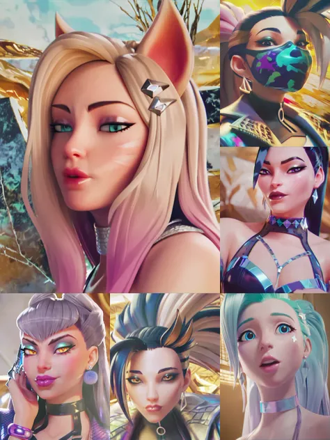 K/DA All Out Style and Characters | All-in-One | Pony |