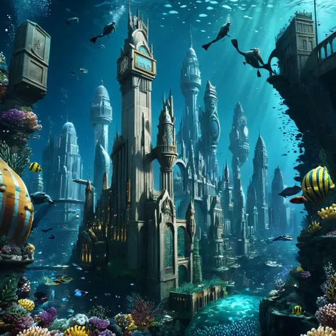 Masterpiece,absurd resolution,8k,high resolution,
AtlantisWorld,city,underwater
 <lora:AtlantisWorld_XL:0.8>