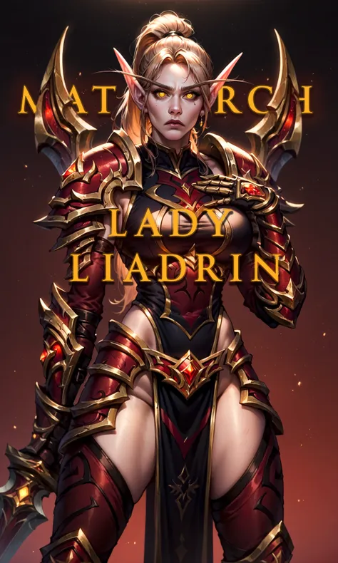 Lady Liadrin (world of warcraft) [PonyDiffusion]