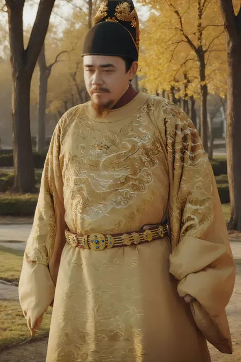 Chinese Emperor Clothing 明代早期皇帝常服