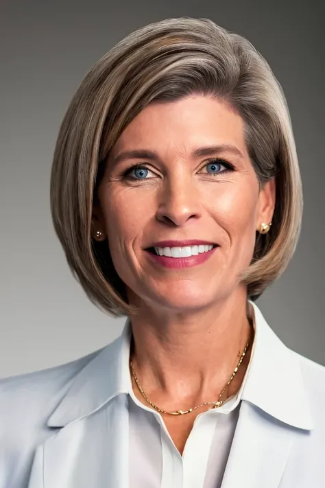 joni ernst <lora:senate_030_joni_ernst:0.65> , face closeup, face focus, shirt, formal, suit, collared shirt, white shirt, jacket,
,
best quality, masterpiece, HDR, professional, studio quality, highres,