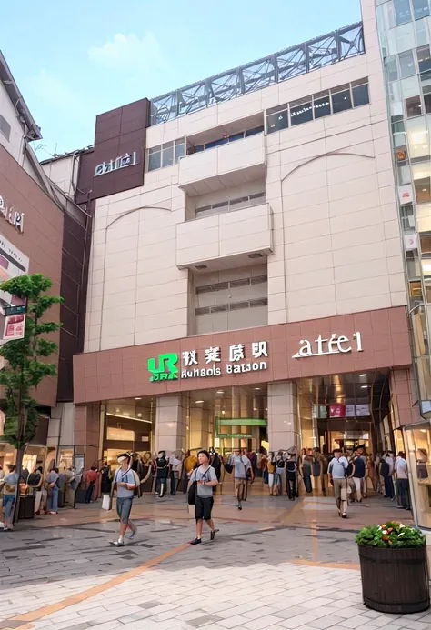 秋葉原電気街口北口 Akihabara Electric Town Exit north SDXL