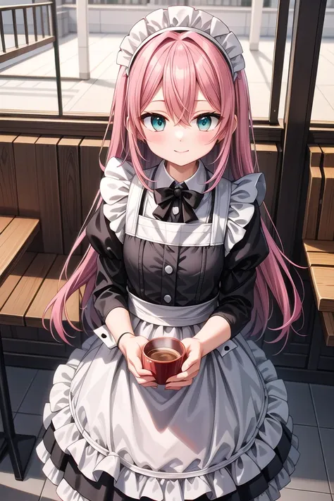 insanely detailed, absurdres, ultra-highres, ultra-detailed, best quality,
1girl, solo, nice hands, perfect hands
BREAK
(cleavage:-1.5),
(classical maid:1.2),
apron, blush, bow, bowtie, frilled apron, frills, long sleeves, maid, maid apron, maid headdress,...