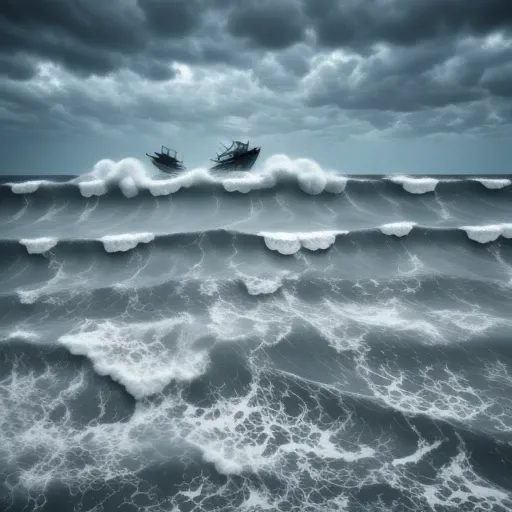 stormy seas