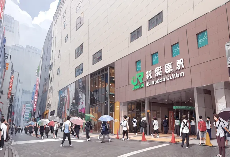 秋葉原電気街口南口 Akihabara Electric Town Exit South SDXL