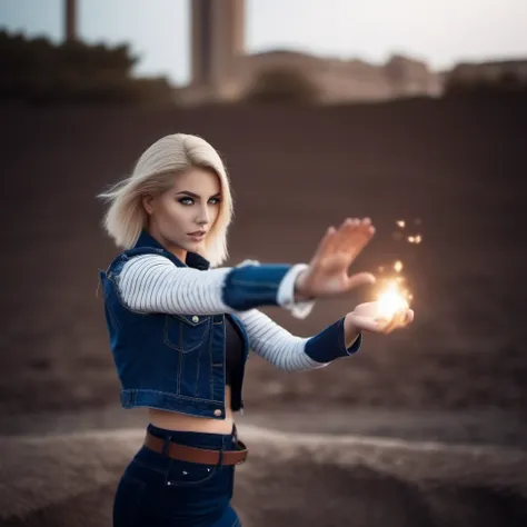 Android 18 / C18 / Lazuli - Dragon Ball franchise - SDXL Realistic & Anime