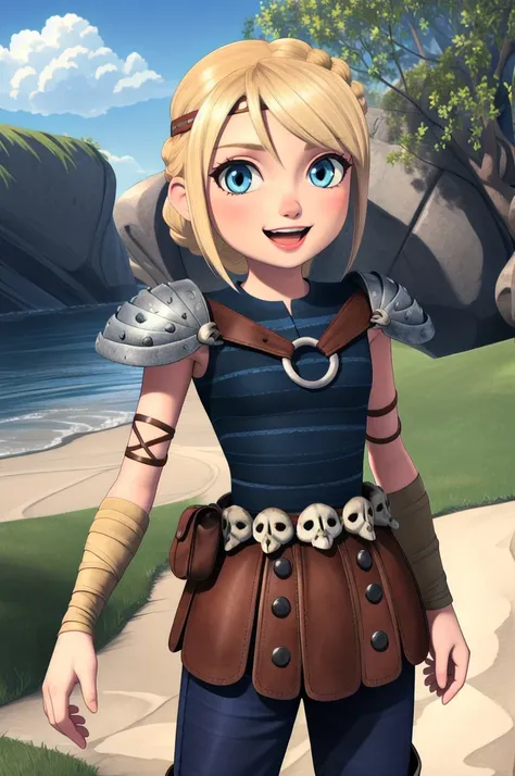 Dragons: Race to the Edge - Astrid [COMMISSION]