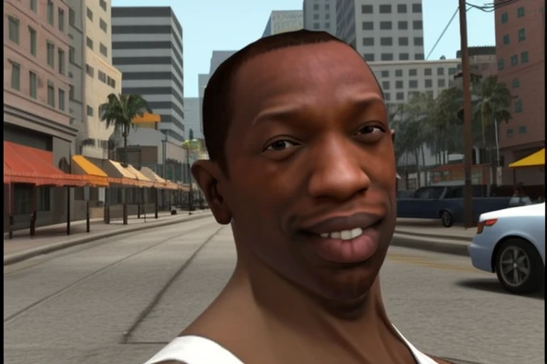 carl johnson - CJ (gta san andreas)