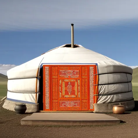 Mongolian yurt