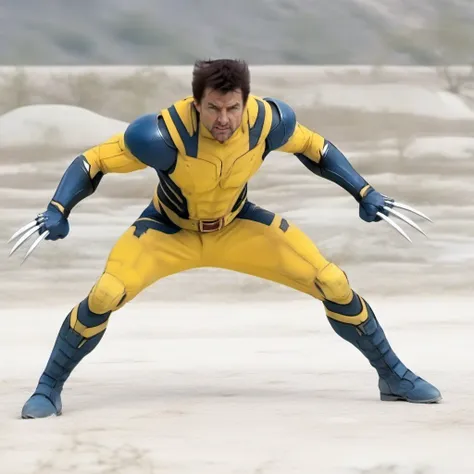 Wolverine suit from "Deadpool & Wolverine" (2024) - SDXL