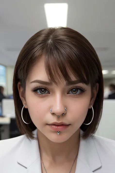 facial piercing