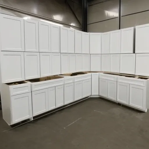 Kitchen Cabinets in Warehouse