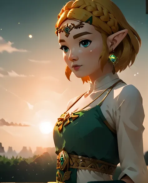 Princess Zelda Character + 2 outfits+cat and dragon forms (Tears of the Kingdom)  [Pony]