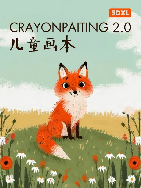 CrayonPaiting SDXL 2.0 | 儿童绘本