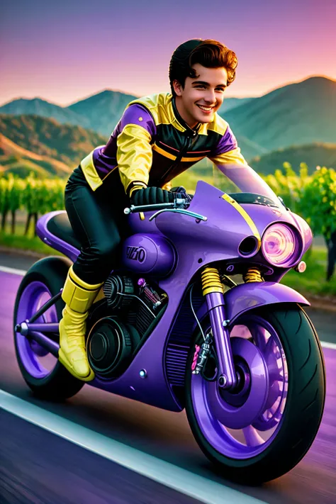 Futuristic Motorcycle Generator Concept