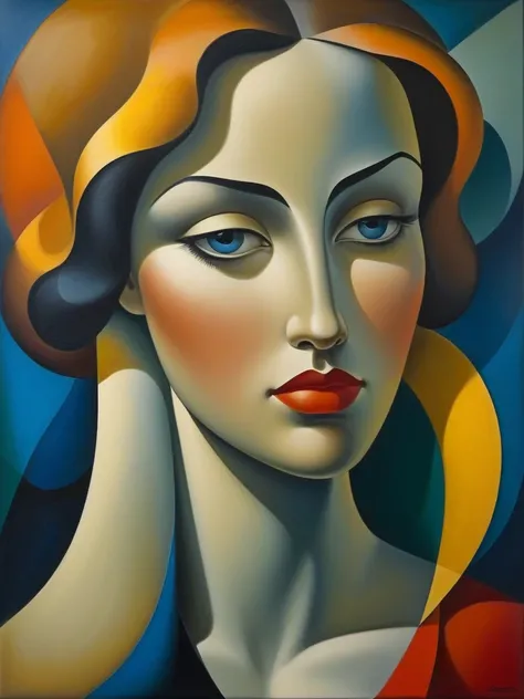 masterpiece,best quality,oil painting,style of Alexander Archipenko,<lora:tbh109-sdxl:0.5>,