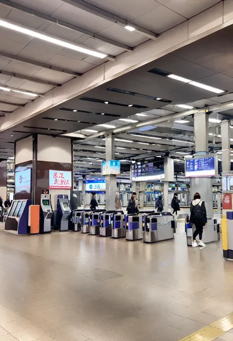 阪急梅田駅3F改札口 / Hankyu UMEDA station, 3F ticket gate SDXL