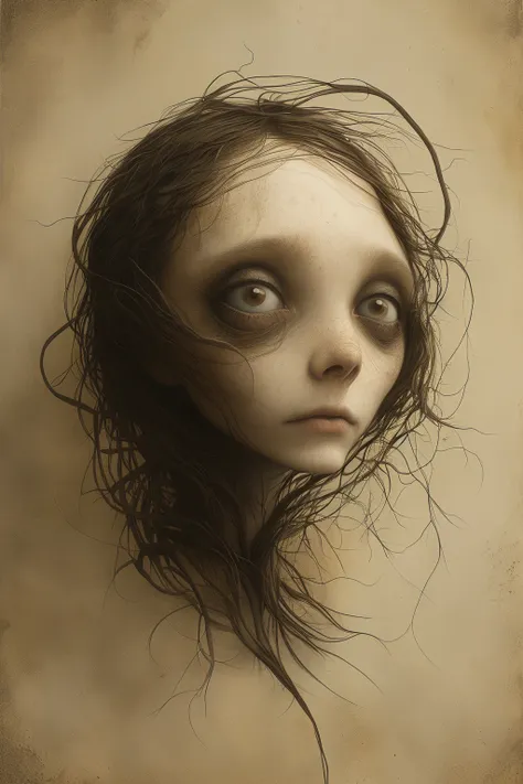 masterpiece,best quality,<lora:tbh118-:1>,portrait ,illustration,style of Anton Semenov