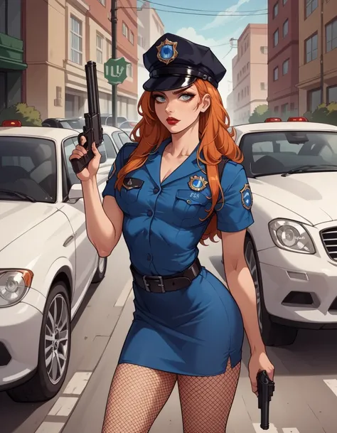 Policewoman Uniform PONYXL