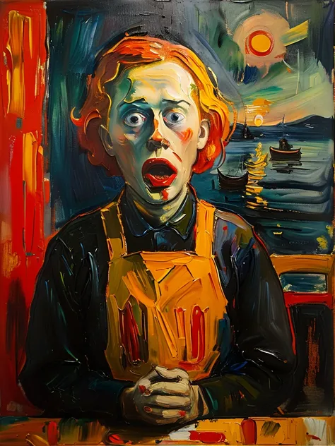 style of Edvard Munch [SDXL] 115
