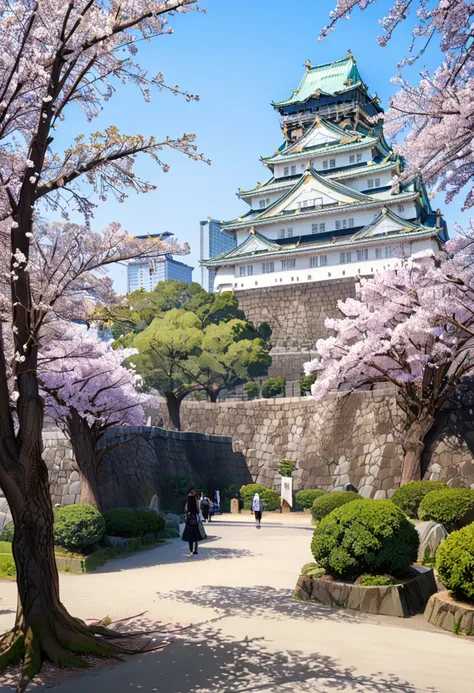 大坂城 / Osaka Castle SDXL