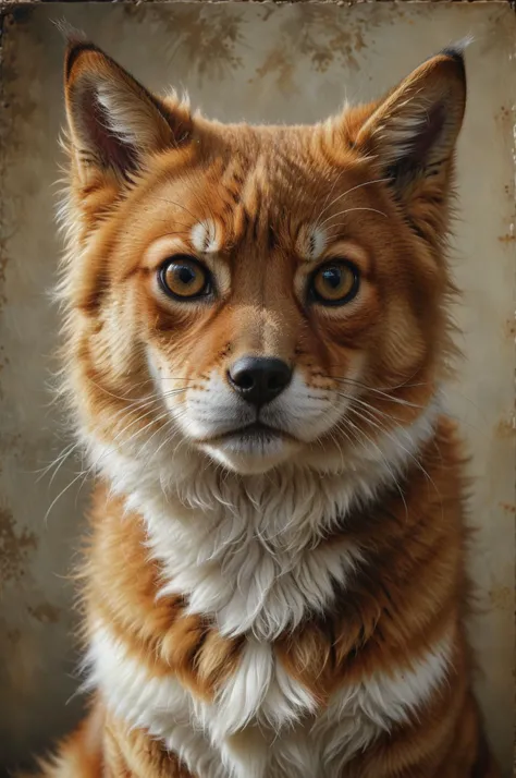 A hyper-realistic portrait of a beloved pet, capturing every whisker, fur texture, and soulful gaze with such fidelity that it feels as though the animal could leap off the canvas. 
 <lora:add-detail-xl:1> <lora:WildcardX-XL-Detail-Enhancer:0.9> 
 <lora:xl...