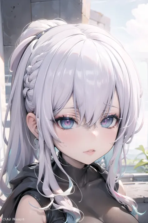 (masterpiece),best quality,portrait,upper_body,anime screencap, anime coloring, anime style<lora:éªå¥³lorachracterYukino_v10:0.75>,silver_hair,