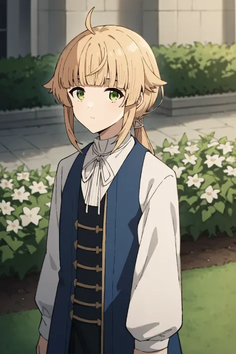 score_9, score_8_up, score_7_up, source_anime,
1girl, looking at viewer, standing, 
outdoors, garden, flowers,
<lora:norn_greyrat_anime_s2-soralz:1>, norn_greyrat, bangs, blonde hair, long hair, yellow green eyes, ahoge, sidelocks, blunt bangs, hair flaps,...