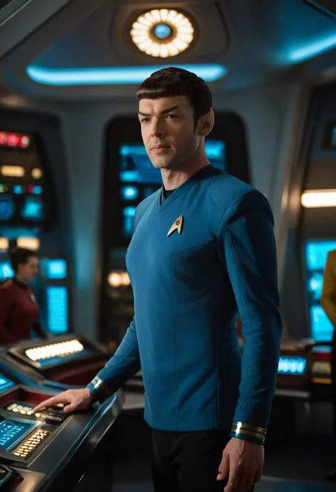 Ethan Peck / "Star Trek: Strange New Worlds" Spock XL