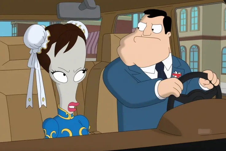 Roger from American Dad (opening gag)