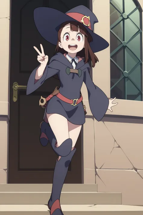 Atsuko Kagari (Little Witch Academia) (Pony Diffusion XL) Commission