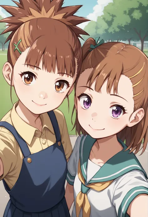 Ruki Makino & Juri Katou (Digimon Tamers) XL