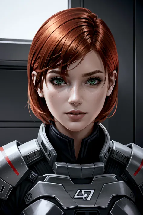 Female Shepard from Mass Effect