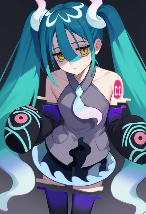 [PonyV6 XL] Ghost Miku | Project Voltage