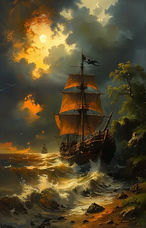 style of Andreas Achenbach [SDXL] 102