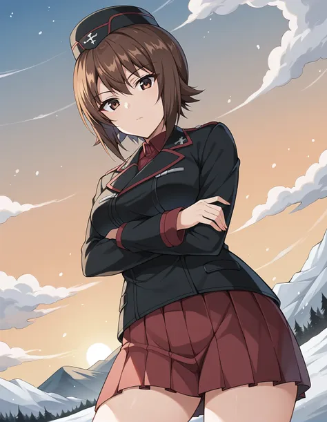 [Request] Maho Nishizumi (Girls und Panzer) / SDXL Pony Diffusion