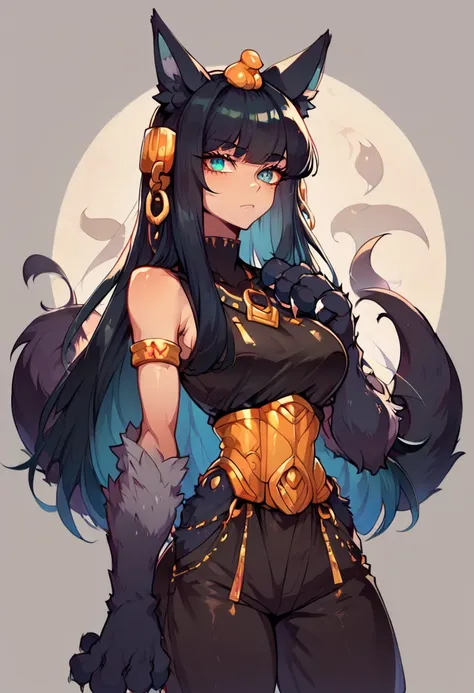 Monster Girl Encyclopaedia (MGE) - Anubis - Pony