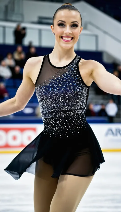 Realistic Figure Skating Dress Style