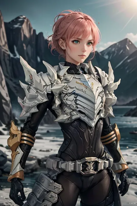 <lora:HXarmour_065:0.9>,mountain,Thoughtful Pose,, hxarmour,1girl,(pink armour:1.3),, ultra-detailed,extremely delicate and beautiful,(by exquisite colors block),masterpiece,best quality,unreal engine 5 rendering,movie light,movie lens,movie special effect...