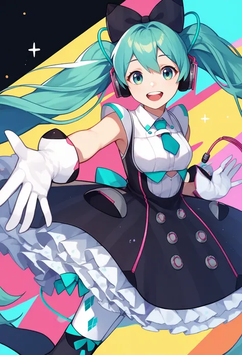 [PonyV6 XL] Magical Mirai Miku (2016) | Vocaloid