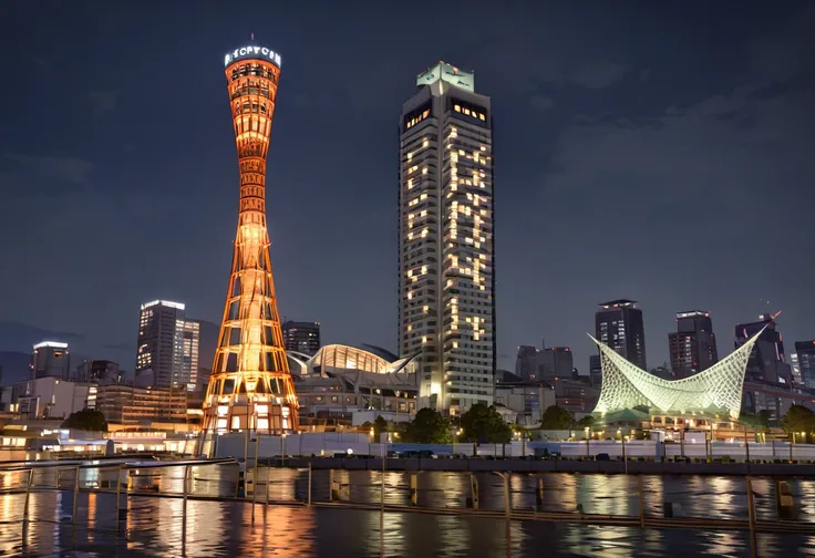 神戸ポートタワー Kobe Port Tower SDXL