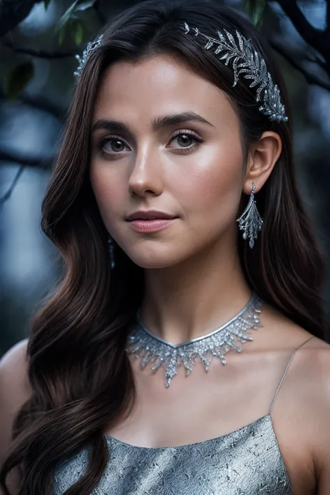 PoppyD_SoloTI_v1,
(In a flowing gown of silver silk, adorned with celestial patterns and shimmering moonstones, for a radiant and ethereal look),
(Amidst a tranquil clearing bathed in the soft glow of moonlight, where the gentle rustle of leaves harmonizes...